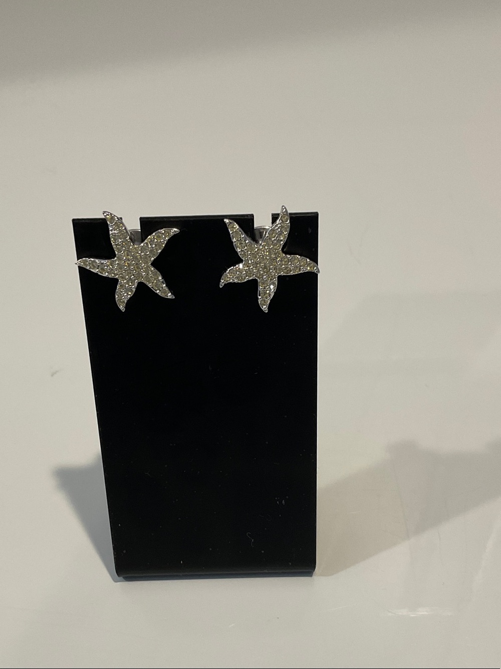 Swarovski Silver Round Post Earrings